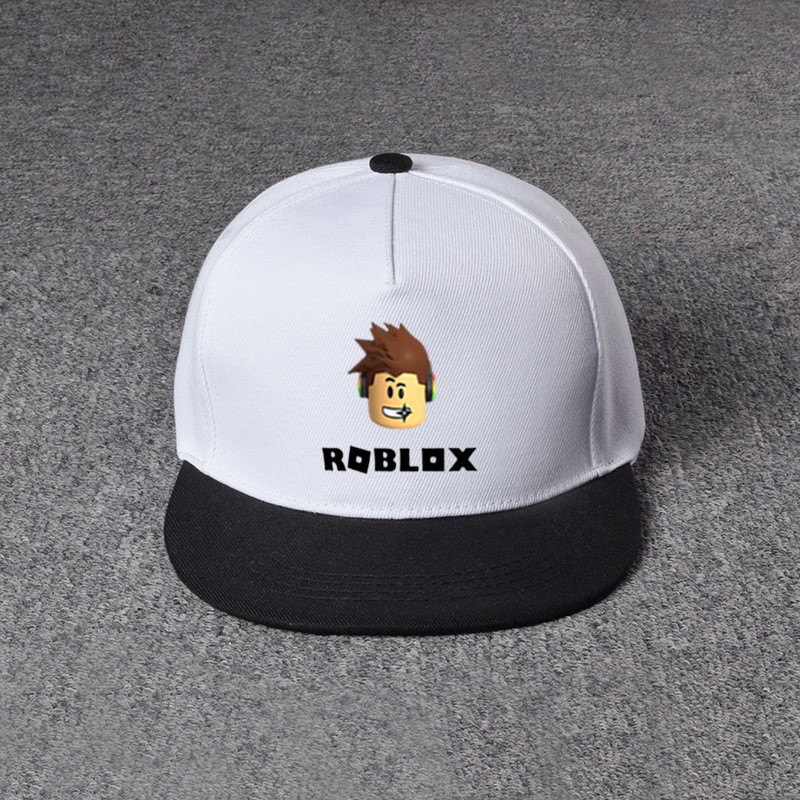 Roblox Hat Game Black And White Support Caps Two Color Baseball Cap Men And Women Summer Casual Sunhat Shopee Malaysia - dj hats roblox