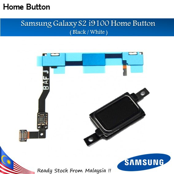 Samsung Galaxy S2 i9100 Home Button ( Black / White ) | Shopee Malaysia