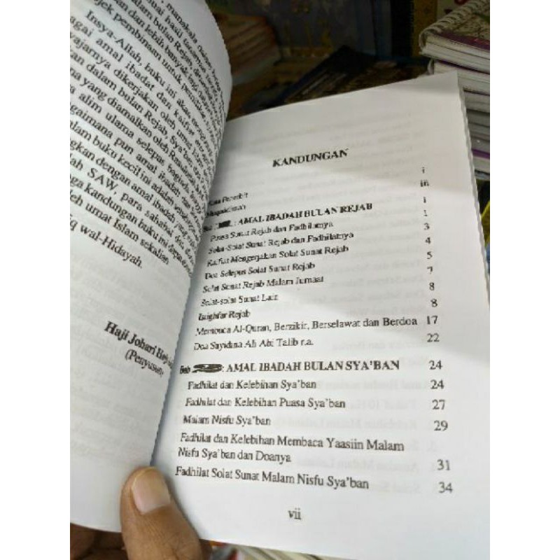 Buy Buku Kelebihan Bulan Rejab Syaban Ramadhan Seetracker Malaysia