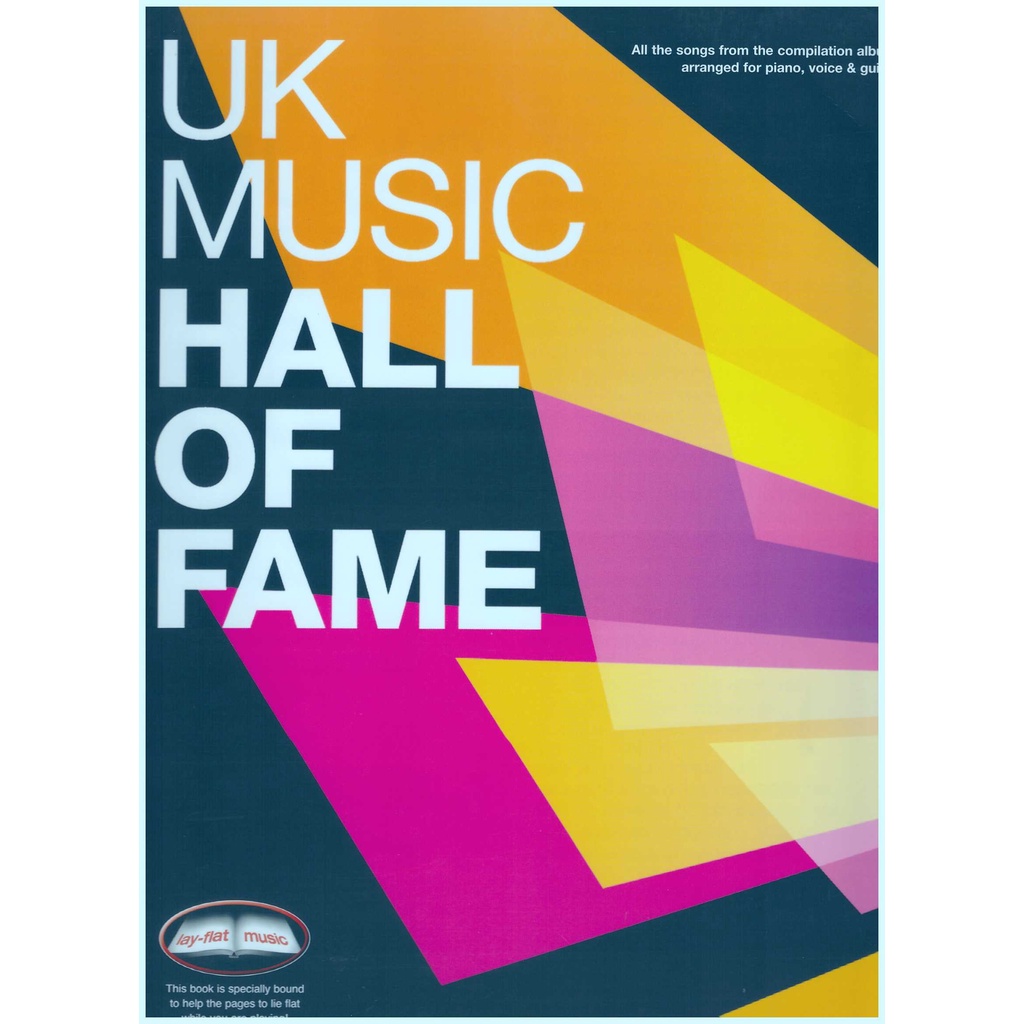 UK Music Hall Of Fame / PVG Book / Piano Book / Pop Song Book