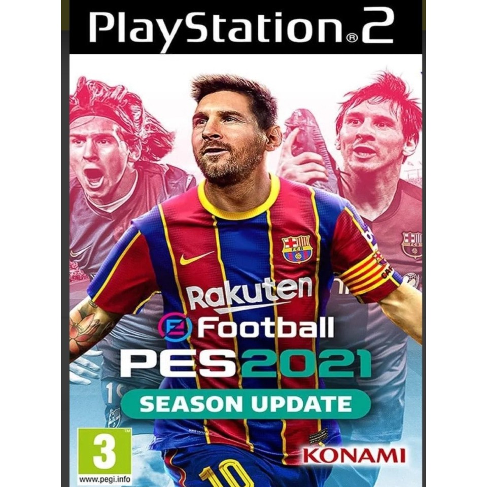 PLAYSTATION 2 PES 2021 / PS2 Pro Evolution Soccer 2021  