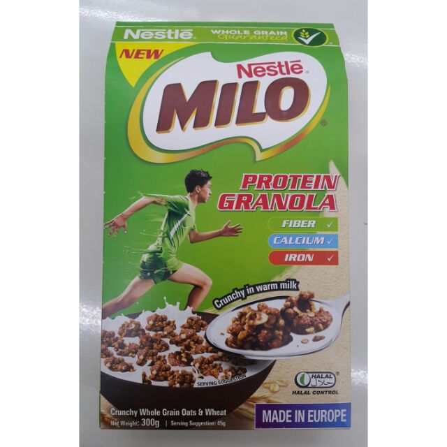 Nestle Milo Protein Granola (300g) Shopee Malaysia
