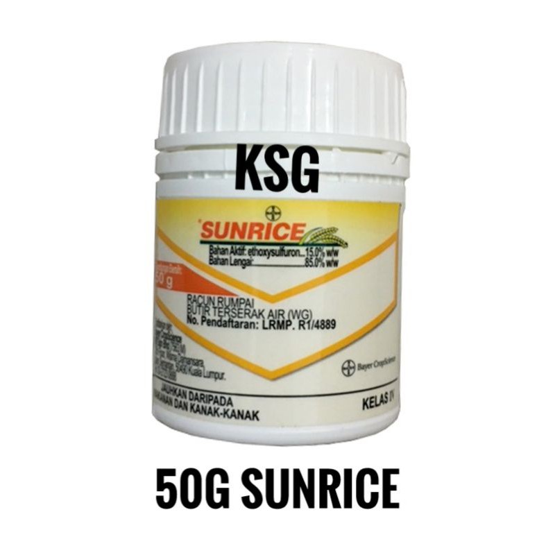 BAYER SUNRICE 50G RACUN RUMPAI PADI Shopee Malaysia