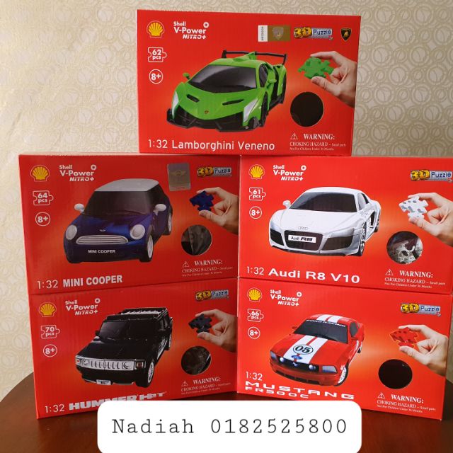 shell lego car