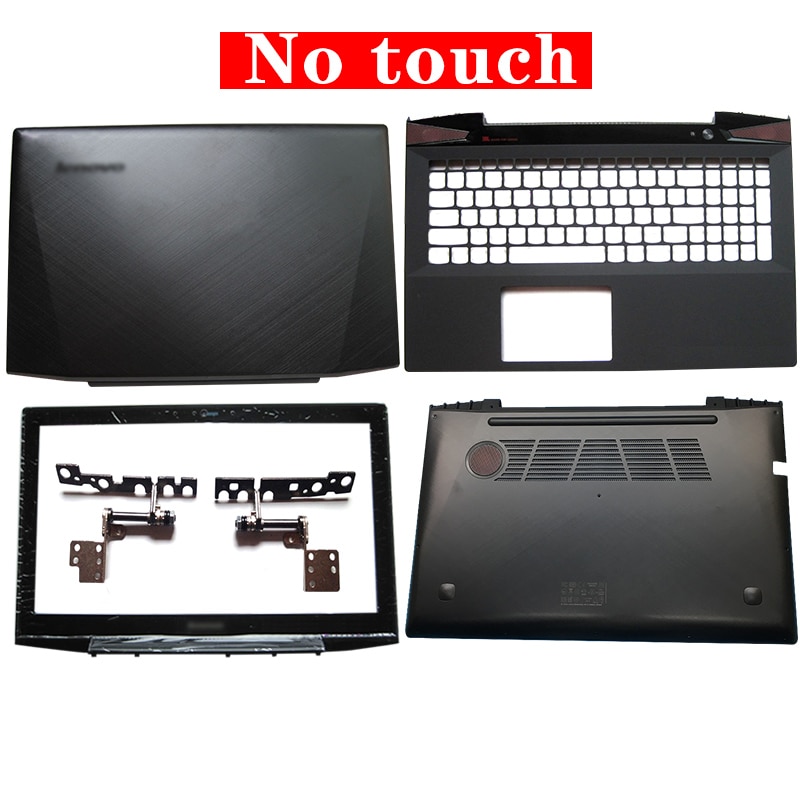 Laptop Lcd Back Cover Front Bezel Palmrest Bottom Case Lenovo Y50 Y50 70 Non Touch Am14r000400 Shopee Malaysia