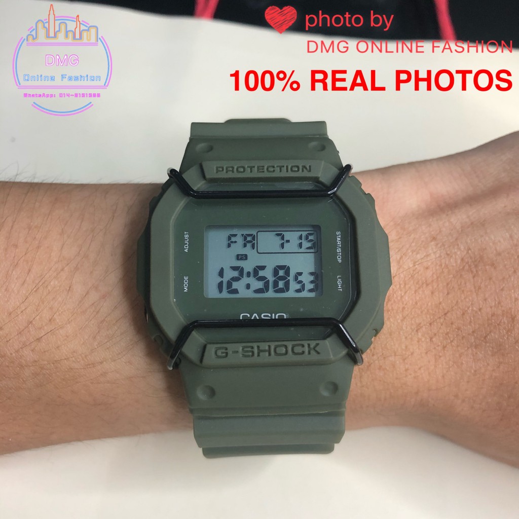 g shock 5600 green