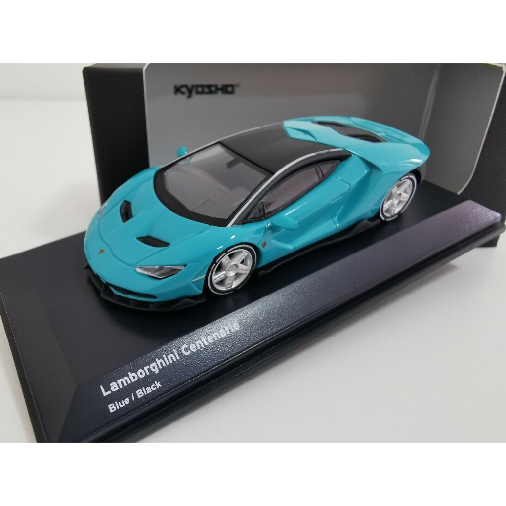 Kyosho 1/64 - Lamborghini Centenario Blue/Black | Shopee Malaysia