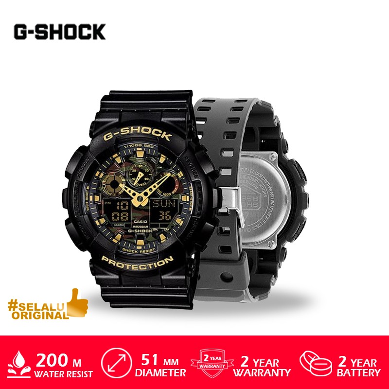 g shock ga 100cf manual