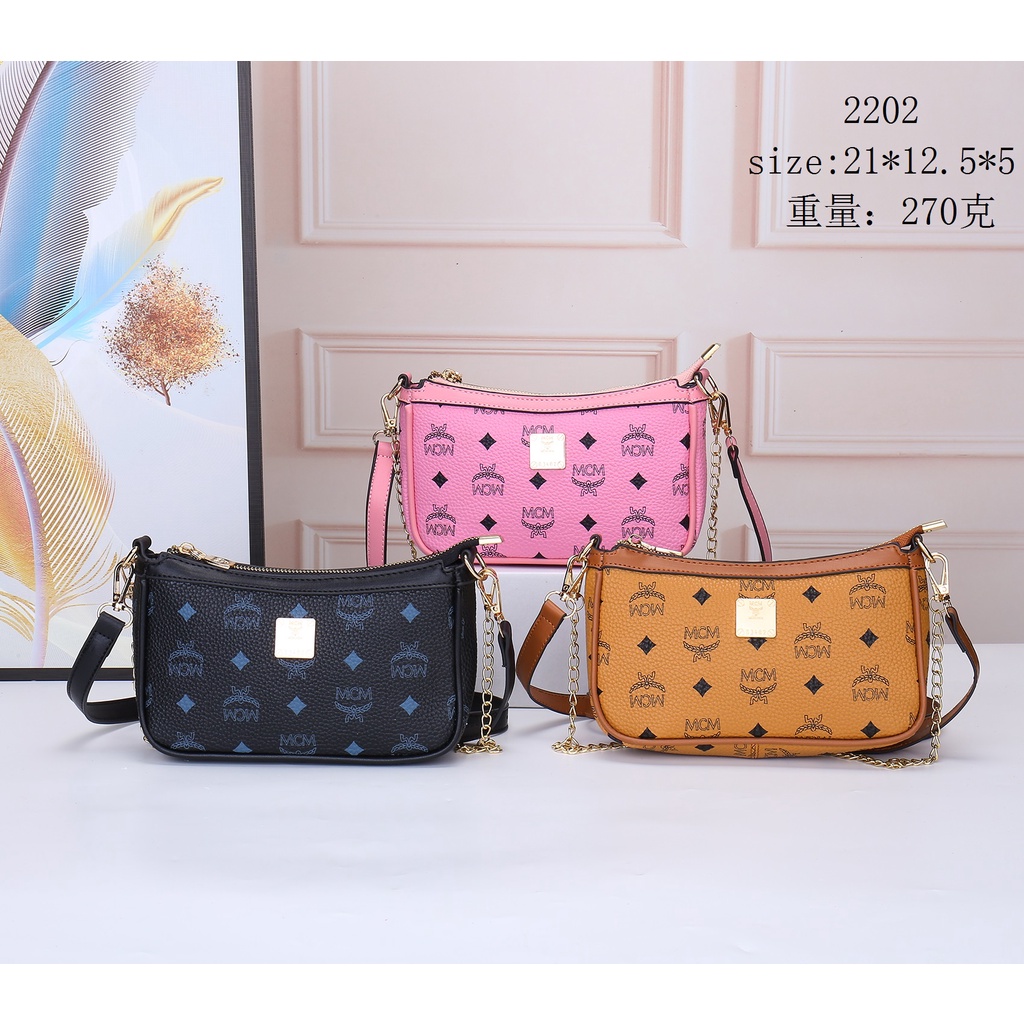 Mcm bag sling deals