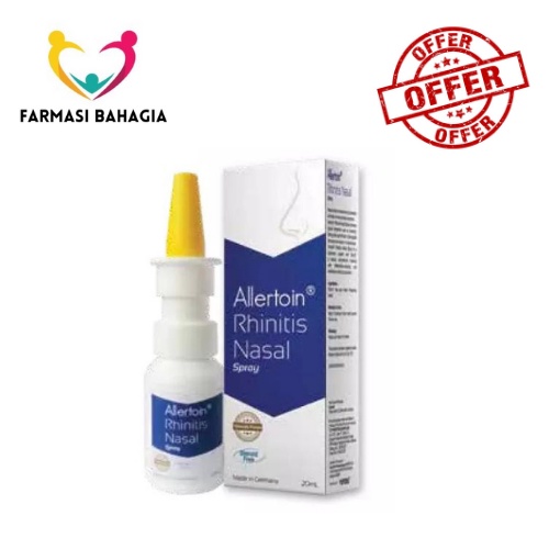 ALLERTOIN RHINITIS NASAL SPRAY 20ML (STEROID FREE) Shopee Malaysia