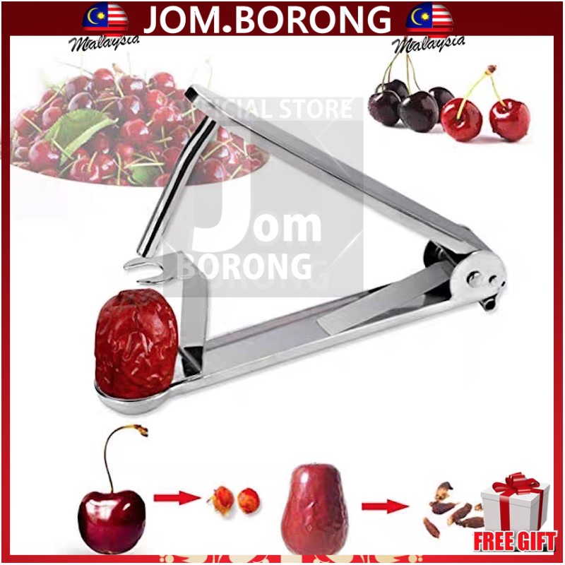 Ready Stock Jomborong Stainless Steel Jujube Fruit Seed Remover Kitchen Tools 红枣核去心神器 Shopee Malaysia