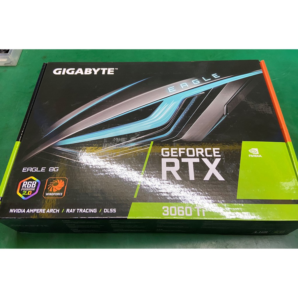 GIGABYTE GeForce RTX 3060 Ti EAGLE 8GB GDDR6 # GV-N306TEAGLE-8GD(LHR ...