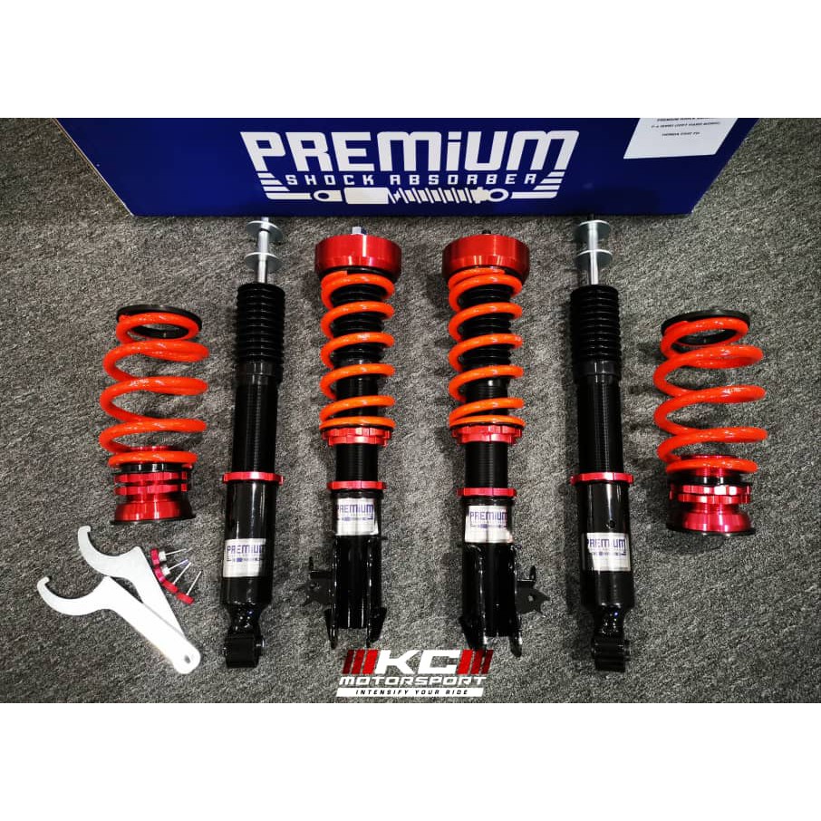 Honda Accord CM SDA 20032007 PREMIUM P6 HLSH Adjustable Suspension