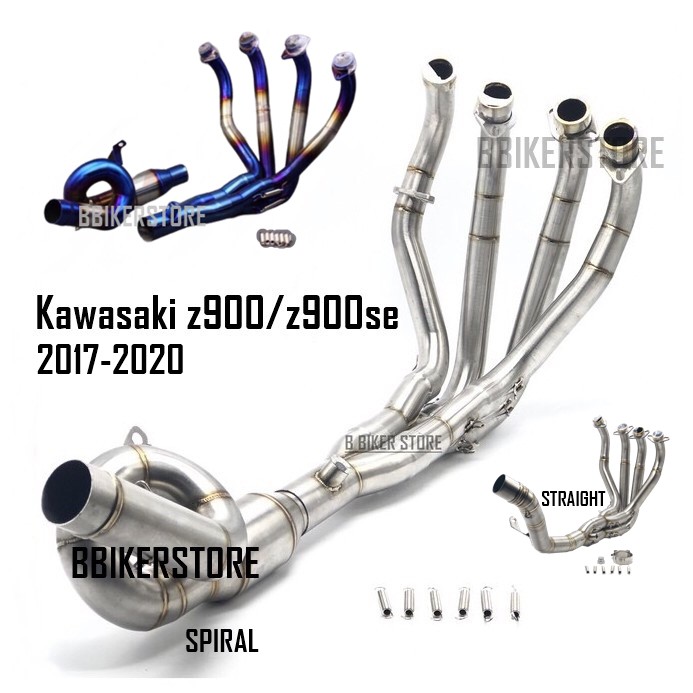 [READY STOCK] KAWASAKI Z900 UTURN EXHAUST HEADER FULL SYSTEM Shopee