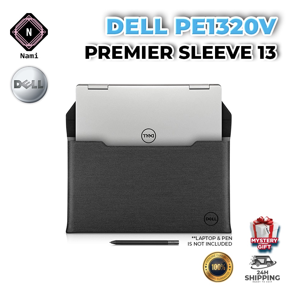 Dell Premier Sleeve 13” PE1320V Fits for XPS 13 9300/9310 or XPS 13 7390/9310 2-in-1
