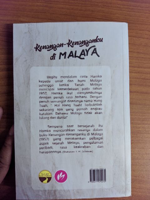 KENANGAN-KENANGANKU DI MALAYA