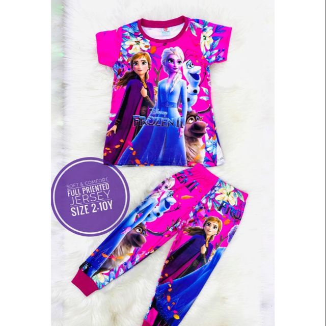 Ready stock Baju tidur Frozen  Shopee Malaysia