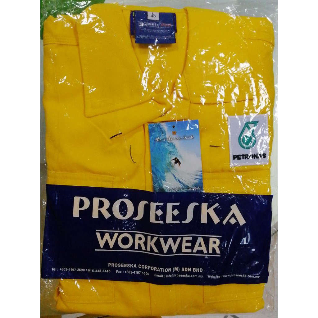 Nomex FR  Coverall Yellow Shopee  Malaysia