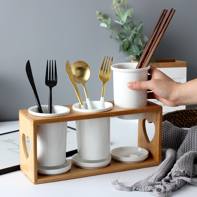 Buy Utensil Holder Tempat Letak Sudu Garfu Chopstic Seetracker Malaysia