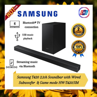 samsung 120w soundbar wired sub