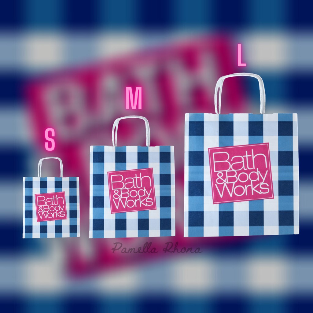 Bath Body Works Paper Bag (RESELLER) Shopee Malaysia