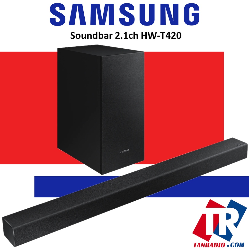 Samsung Bluetooth 2.1CH Soundbar (150W) HWT420 Shopee Malaysia