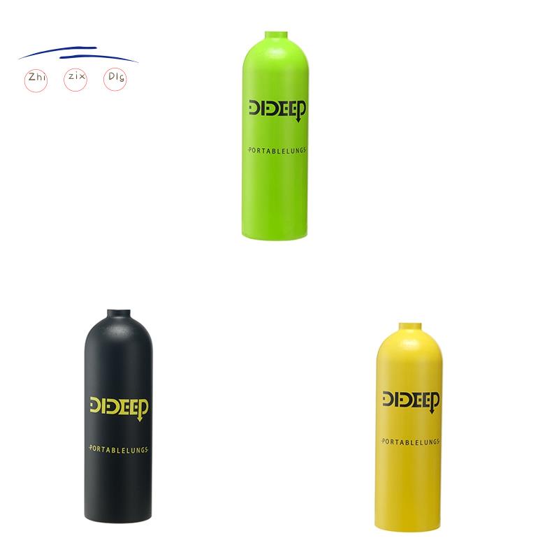 DIDEEP 2 L Scuba Diving Cylinder Mini Oxygen Tank Dive Respirator for