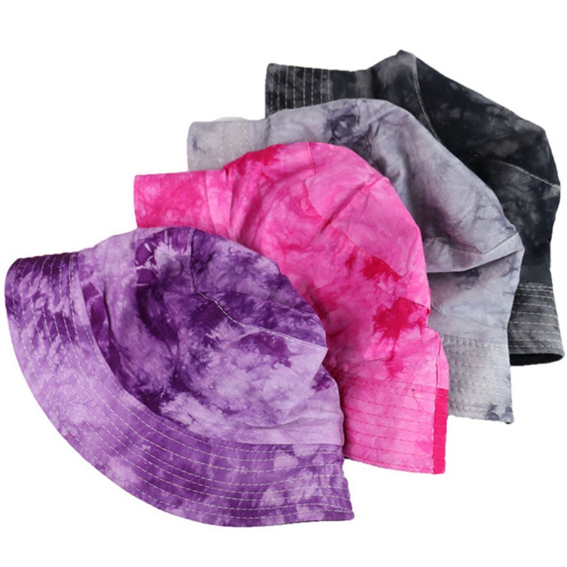 Womens tie dye bucket hat