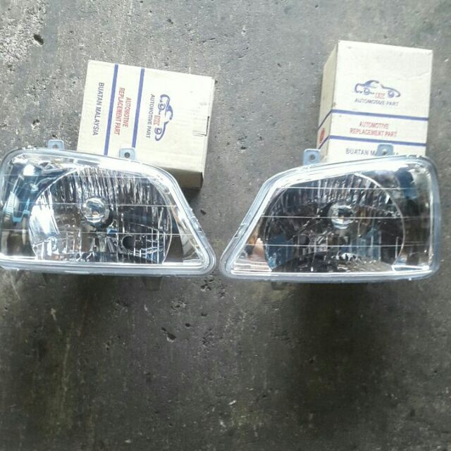 Perodua Kembara 98' Headlamp (Head Lamp) (L/R)  Shopee 