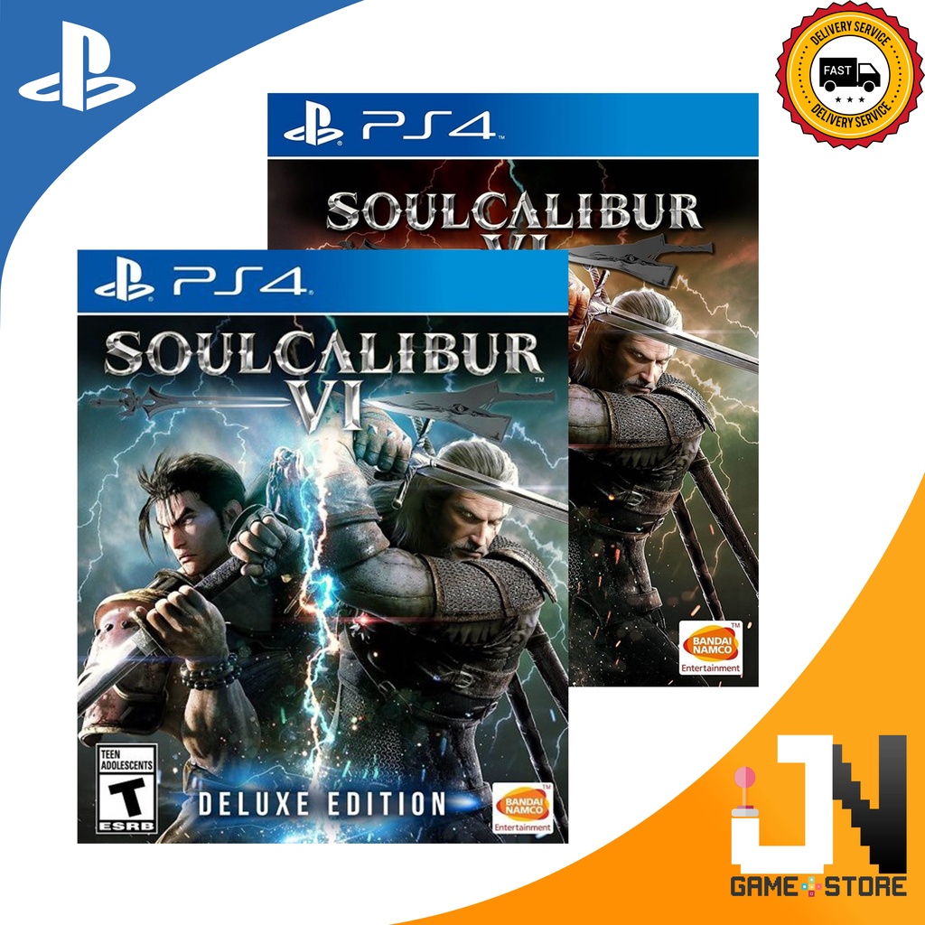 PS4 Soul Calibur VI 6 Standard / Deluxe Edition (R3/R2)(English/Chinese ...
