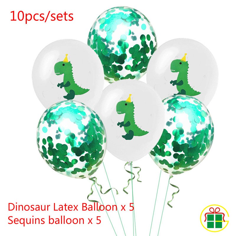 1pcs Dinosaur Banner Flag 15pcs Balloons Sets Kids Birthday Party - roblox party supplies australia