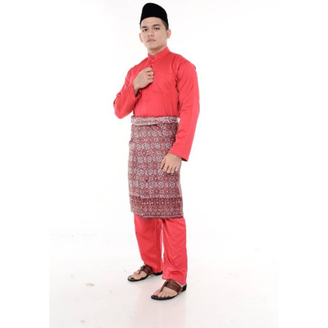 Baju Melayu Dewasa Klasik Pesak [ready Stock] Shopee Malaysia