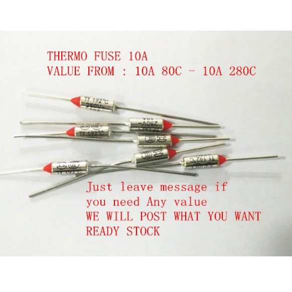 Rice cooker Thermo fuse Thermal fuse Shopee Malaysia