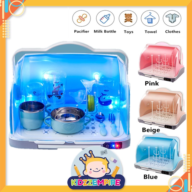 Kidzzempire Baby Bottle Utensils UV Sterilizer & Dryer Portable Drying