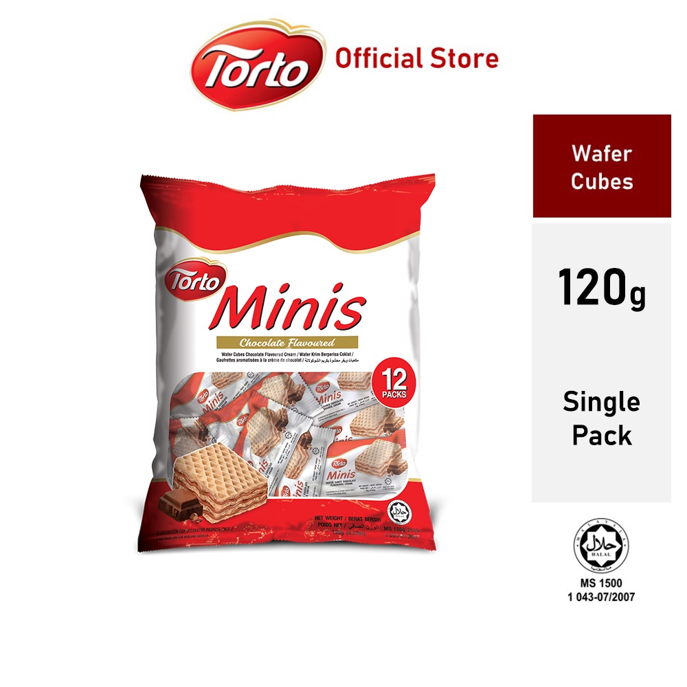 120g Torto Minis Cubes Assorted Flavoured