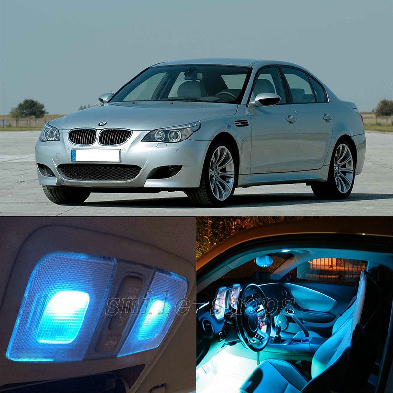 23pcs Ice Blue Interior Led Light Package Kit For Bmw 5 Series E39 M5 1997 2003