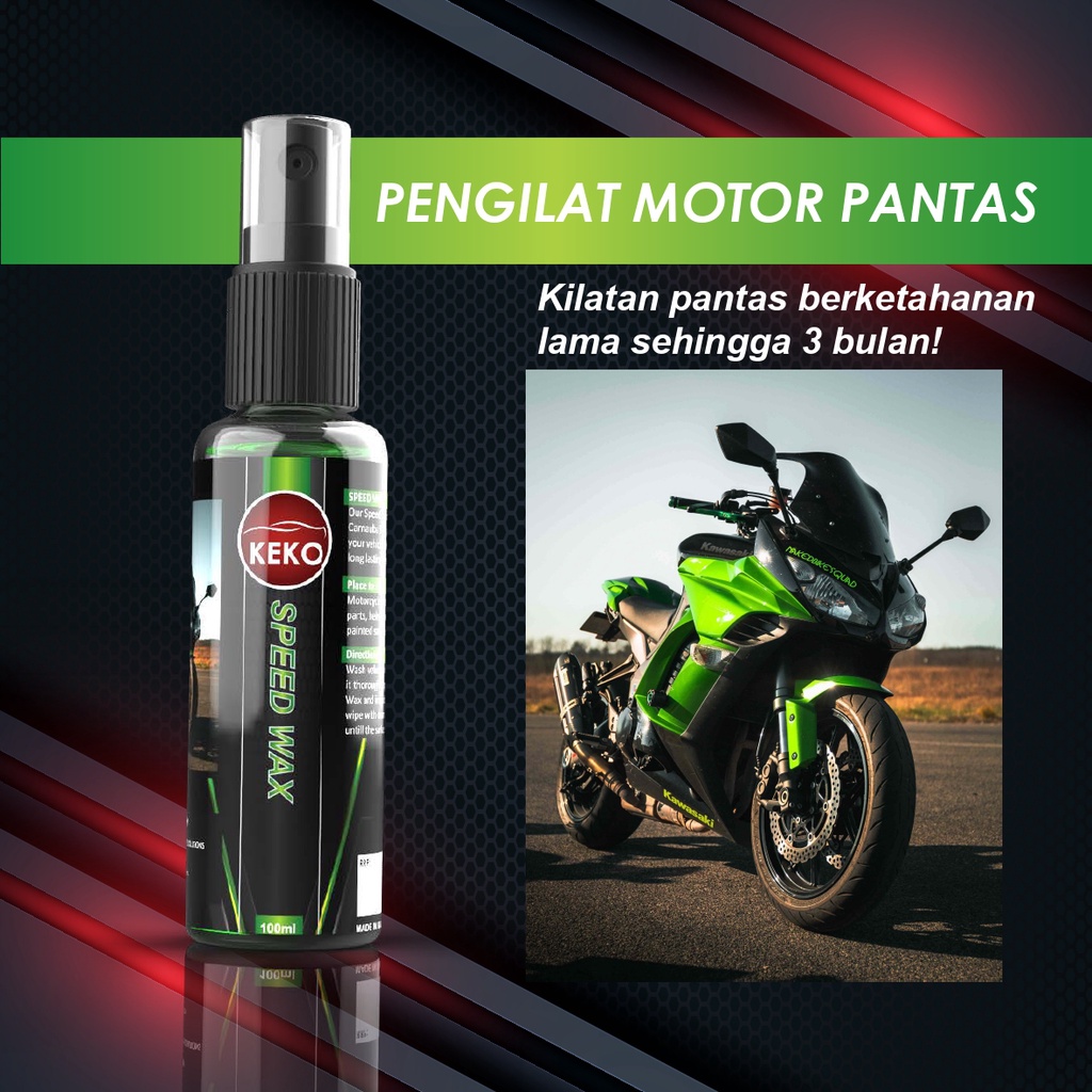 Motorcycle Wax Coating Detailing Motosikal Motorbike Car Accesories