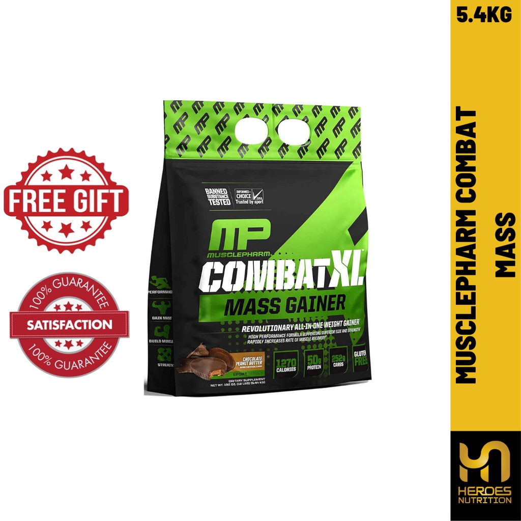 Musclepharm Combat XL Mass Gainer Chocolate Milk Extreme Weight