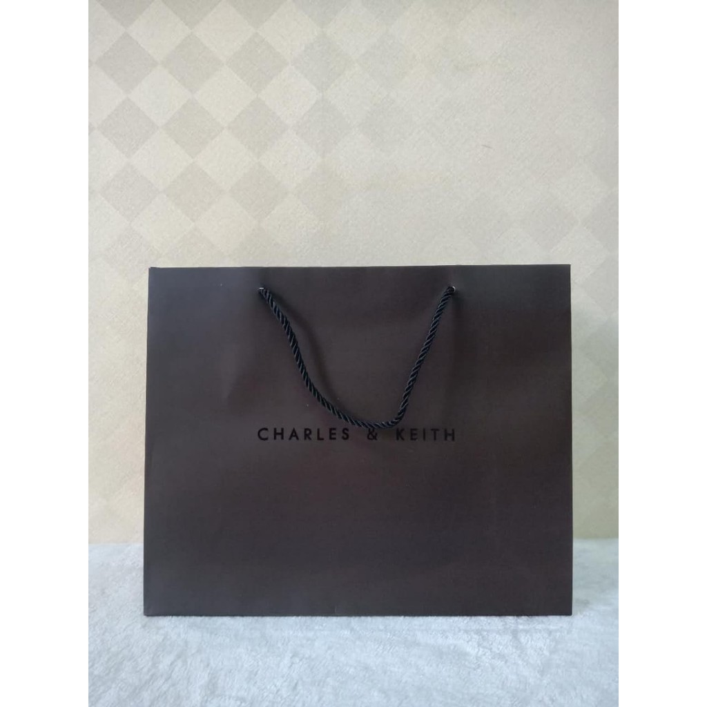 paper bag charles and keith