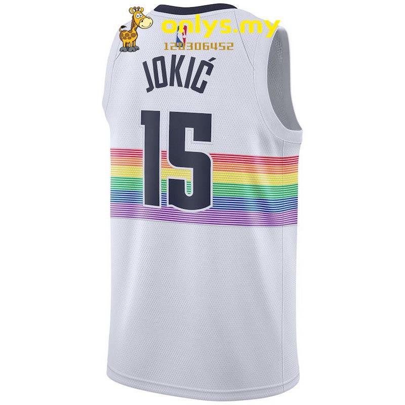 nikola jokic white jersey