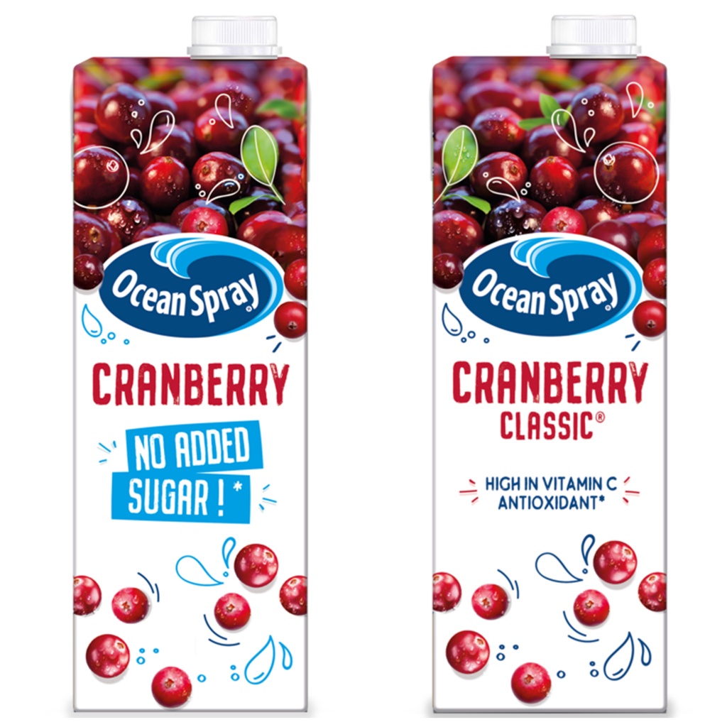 Ocean Spray Cranberry Juice Drink 1L from UK [ Classic / No Added Sugar