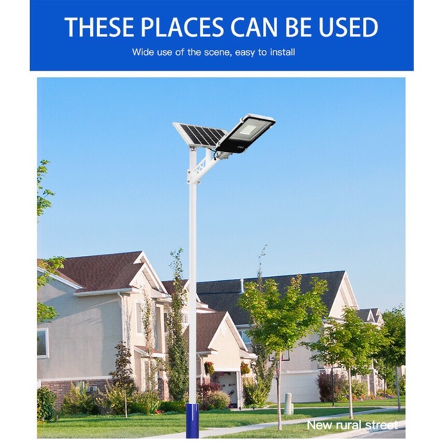 Solar Street Light Lampu Solar Jalan 20 Watt Shopee Malaysia