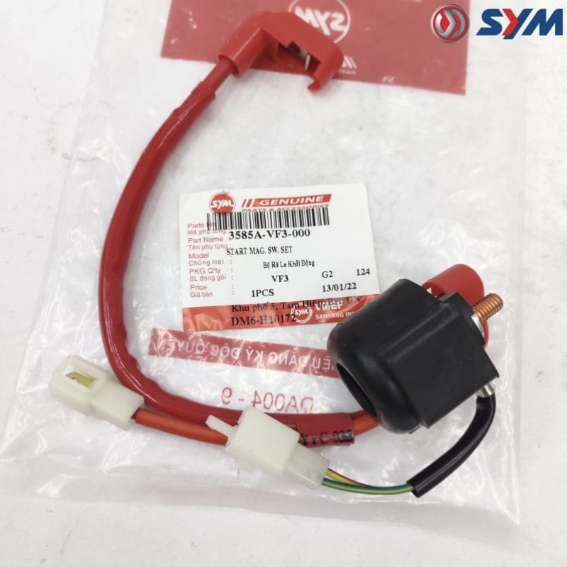 SYM185 VF3i VF3 STARTER RELAY 3585AVF3000 ORIGINAL SYM Shopee Malaysia