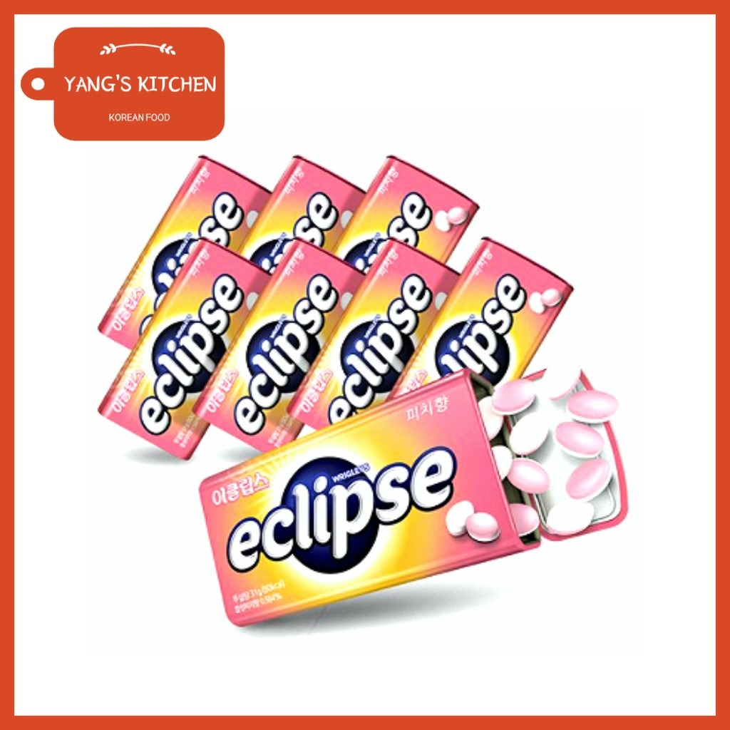 [Eclipse] NO SUGAR Korean Refreshing Peachflavored Candy 34g x 1ea
