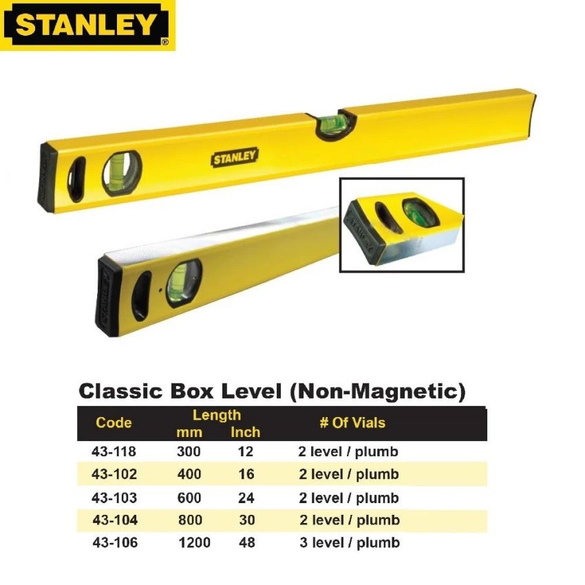 spirit level length