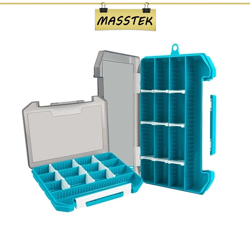 MASSTEK Johor Fishing Tackle Box Removable Dividers Fishing Bait Lure