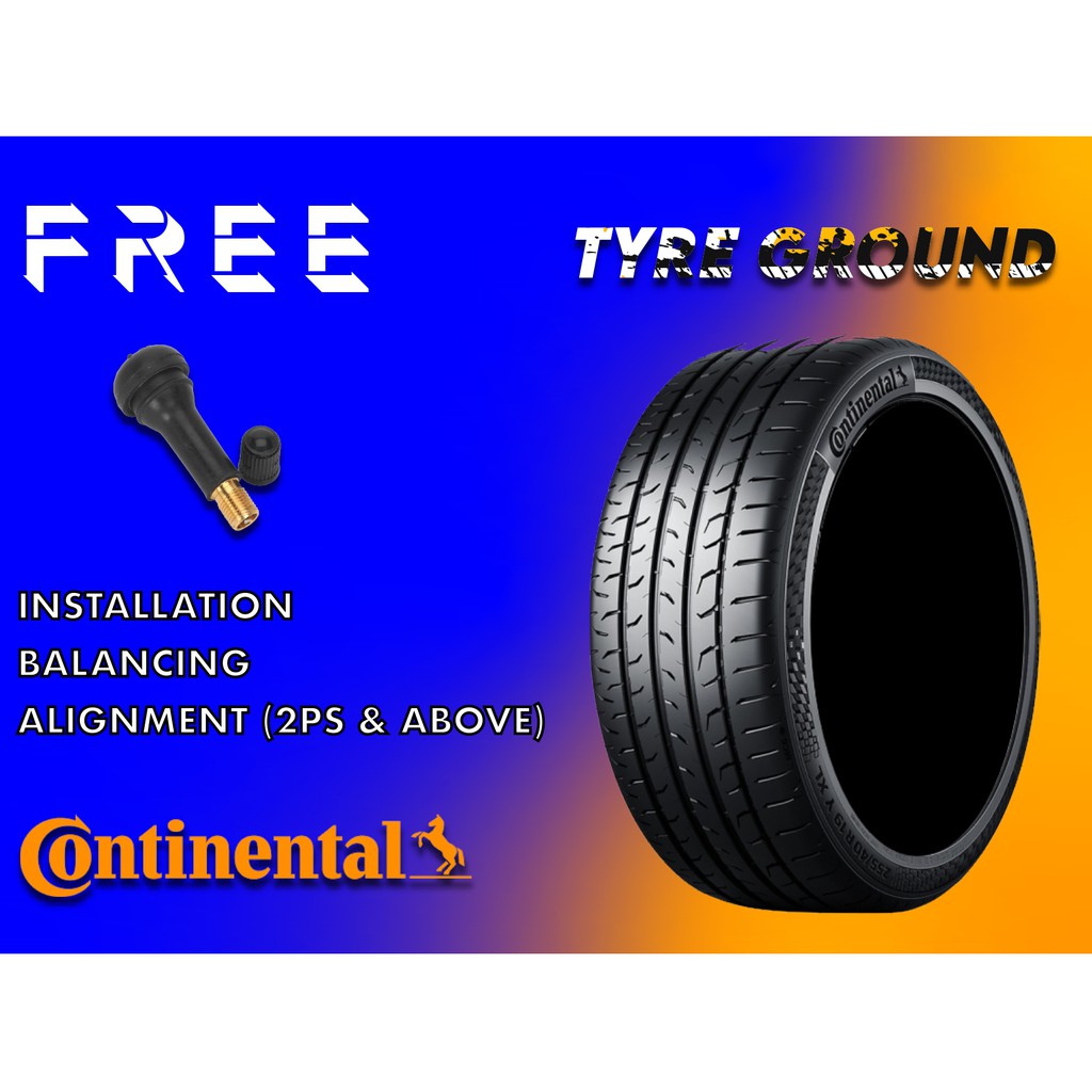 Continental Tyre Mc6 All Size Range From 17 19 Shopee Malaysia