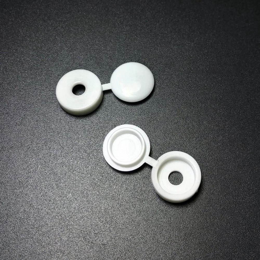 M3 4 5 Bk Wt Furniture Decorative Cover Plastic Screw Cap Plastic