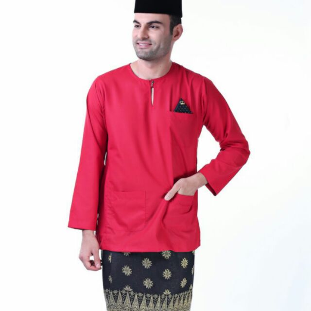 BAJU MELAYU JOHOR KERIS BAJU MELAYU RED CHILLI Shopee BAJU MELAYU JOHOR KERIS BAJU MELAYU RED CHILLI Shopee