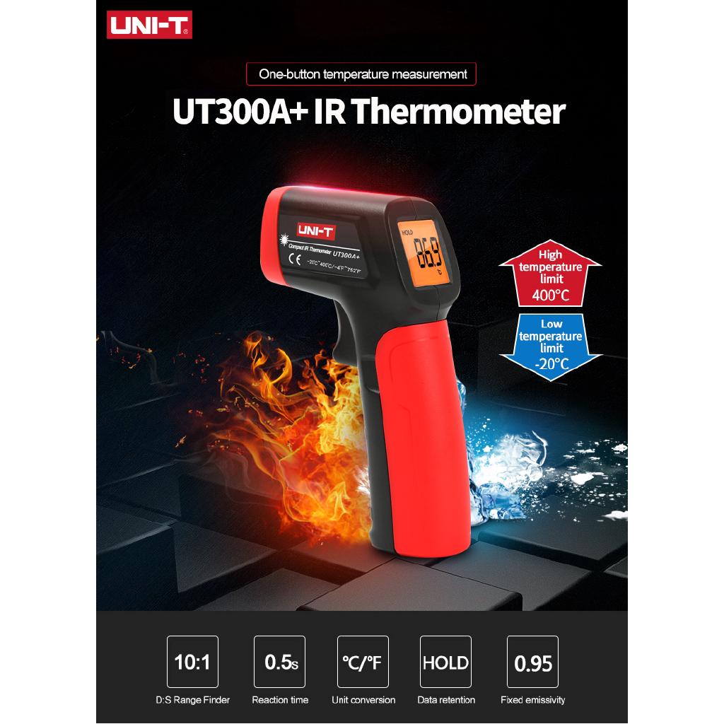 UNIT UT306C UT300S UT300A + Laser Infrared Thermometer Handheld